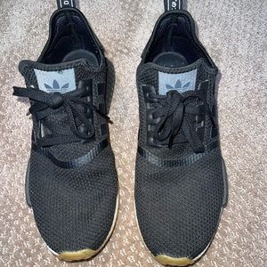 Black Adidas NMD sneakers size 10.5